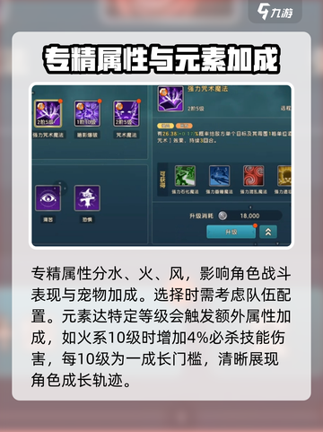 魔力宝贝复兴版🔥专精系统全面解析来了！截图2