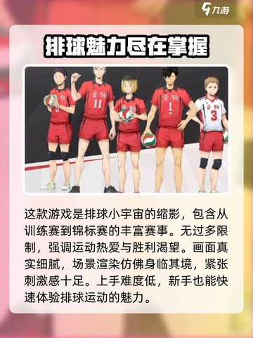 排球少年手游什么时候能玩介绍截图4