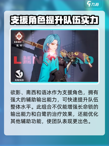 归龙潮羁绊角色组合推荐介绍截图3
