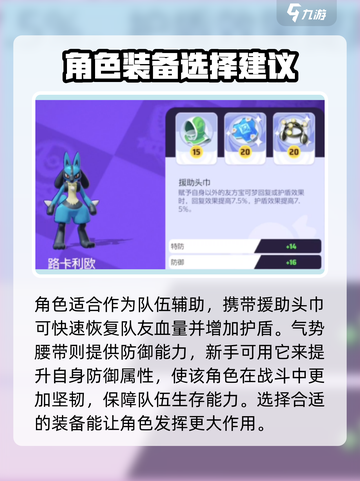 宝可梦大集结路卡利欧持有物用什么介绍截图4