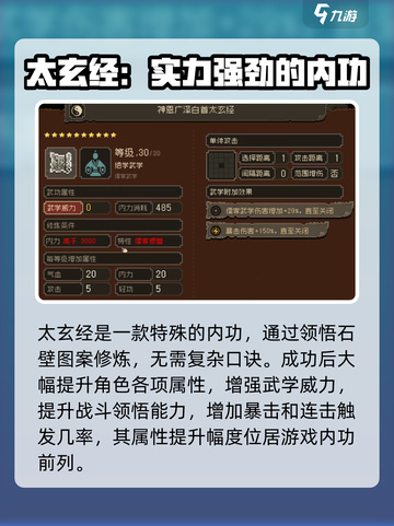 大江湖之苍龙与白鸟内功玩法介绍截图2