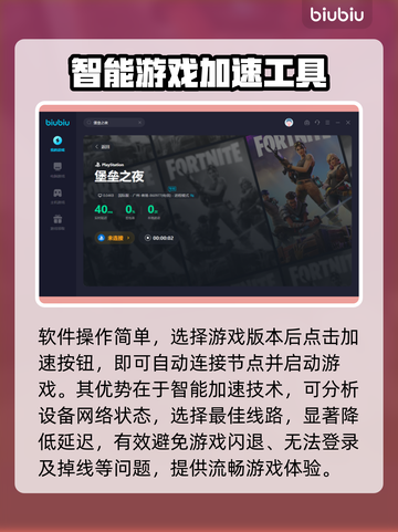 堡垒之夜闪退？低延迟加速器📍助你畅玩！截图4