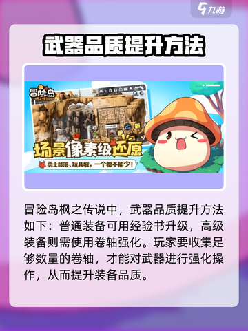 冒险岛🔥枫之传说武器品质提升秘籍💎截图2