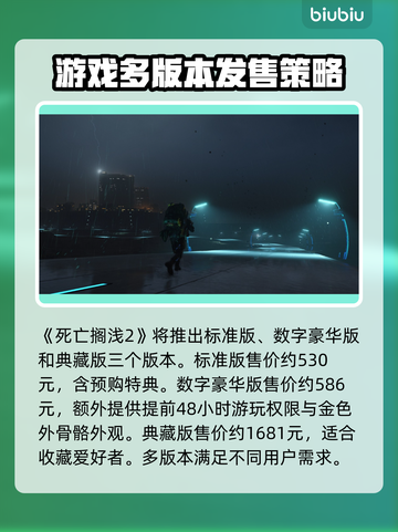 死亡搁浅2🔥发售价格曝光！多平台选购指南🎮截图2