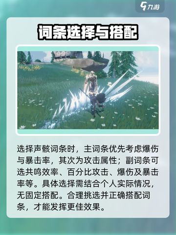鸣潮🔥散华声骸怎么选？游戏终极攻略来了！截图4