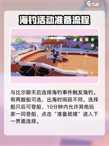 心动小镇怎么坐船介绍截图2