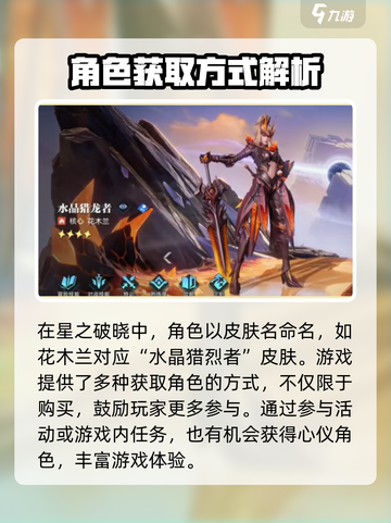 星之破晓花木兰水晶烈猎者获取怎么做介绍截图2