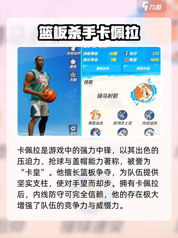 全明星街球派对五选一选谁介绍截图3