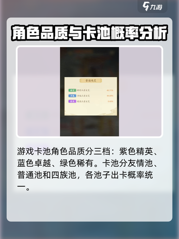 我自为道SSR概率怎么样介绍截图2