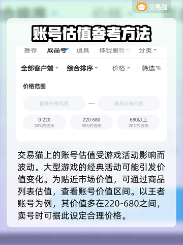 王者荣耀账号卖多少钱？🔥估值平台推荐！截图4