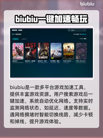 PUBG卡顿加速器来救场！🚀流畅吃鸡不是梦🎉截图3