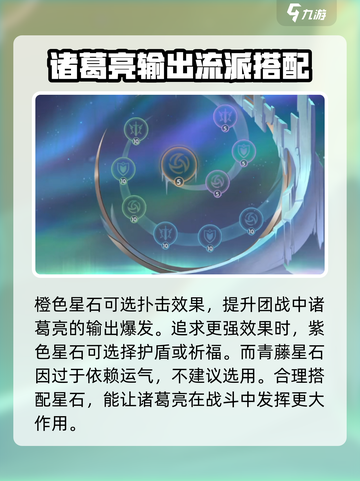 曙光英雄诸葛亮星石怎么搭配介绍截图4