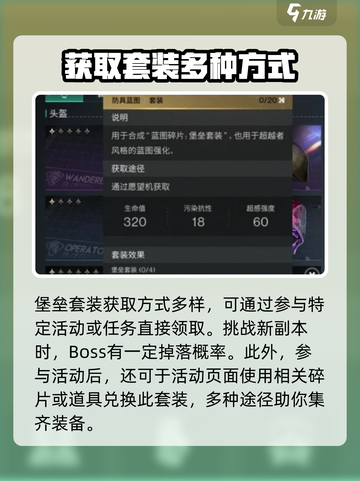 七日世界🔥堡垒套装作用全解析！💎截图2