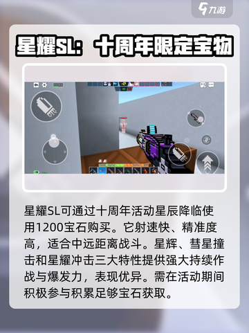 像素射击星耀SL武器🔥全攻略，助你战无不胜！截图3