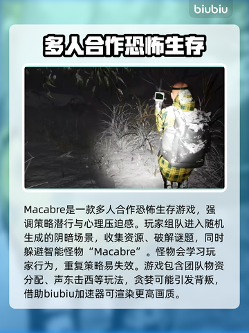 Macabre加速器哪个好用？玩游戏不卡必备神器🎮⚡截图2