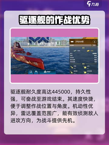 现代战舰058驱逐舰怎么样介绍截图2