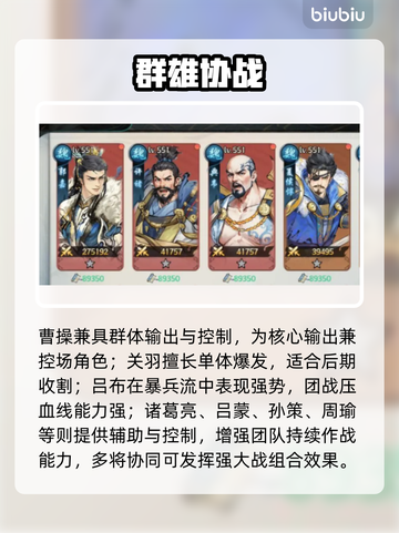 【百战群英】英雄图鉴🔥阵容搭配神攻略💥截图2
