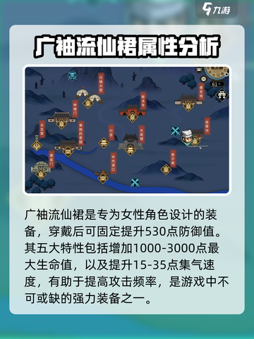 大侠立志传广袖流仙裙装备介绍介绍截图2