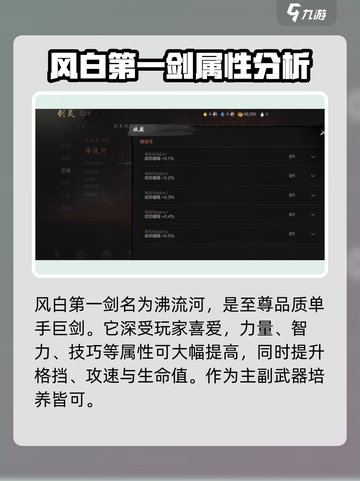 剑灵2手游🔥风白第一剑超详细解析来了！截图2