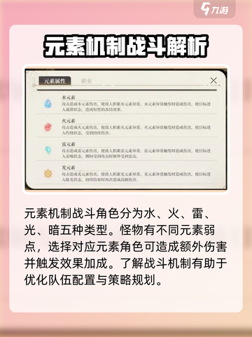 黑色信标元素配队攻略介绍截图2