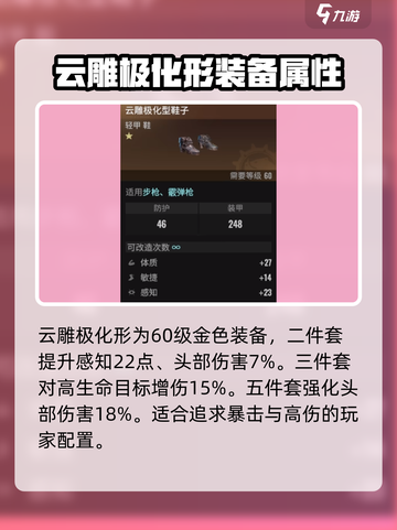 破碎之地🔥云雕套装超详细解析来啦！游戏玩家必看💡截图4
