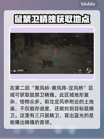 黑神话悟空🔥鼠禁卫获取方法全揭秘！🎮截图2