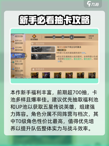 潮汐守望者角色排行榜最新梯度介绍截图2