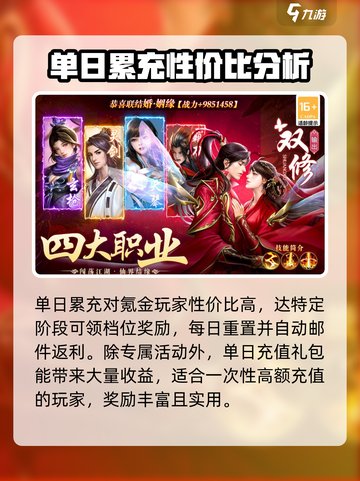主宰仙侠✨充值秘籍大曝光，氪金必看！截图3