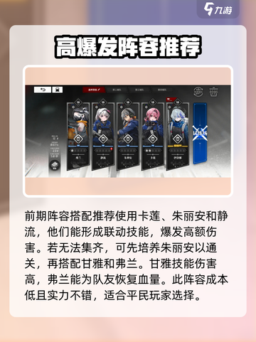 雷索纳斯最强阵容🔥游戏党必看！⚡截图2