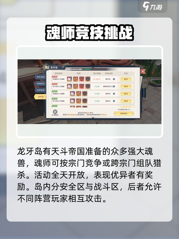 斗罗大陆史莱克学院🔥龙牙岛玩法大全，轻松制胜！截图2