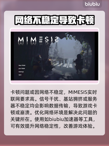 MIMESIS卡顿？这招让你流畅到飞起🚀🔥截图2