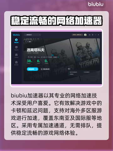 逃离塔科夫🔥进不去主界面？加速器推荐⚡截图3