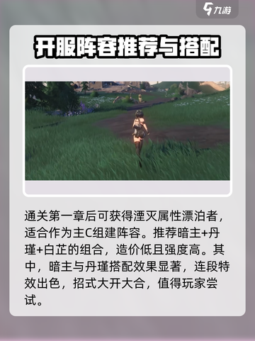 鸣潮⚡开局必看！公测最强阵容推荐🔥截图2