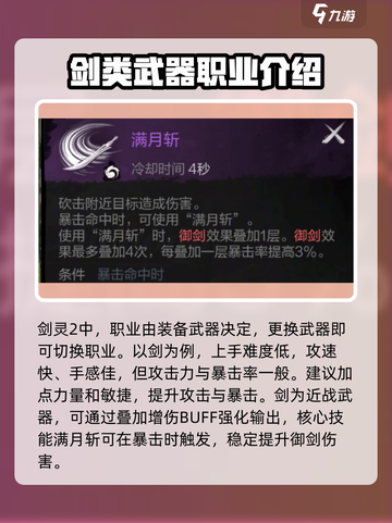 剑灵2🔥职业推荐｜最强职业选择详解！截图2