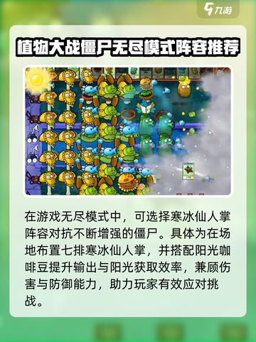 植物大战僵尸杂交版🔥无尽模式最强阵容推荐！🎉截图2