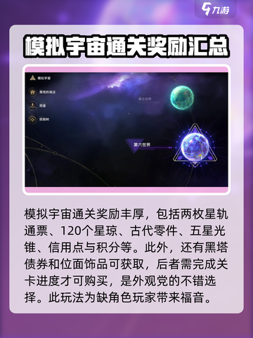 崩坏星穹铁道：模拟宇宙奖励大曝光！💎等你来拿截图2