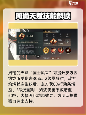 三国志幻想大陆2枭之歌周瑜强不强介绍截图5