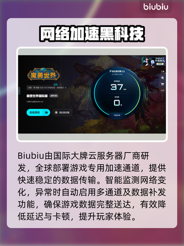 🎮魔兽世界加速器免费推荐！秒杀卡顿🔥截图4