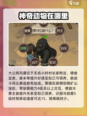 大侠立志传哪个宠物好介绍截图2