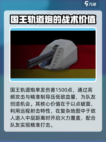 现代战舰国王轨道炮怎么玩介绍截图2
