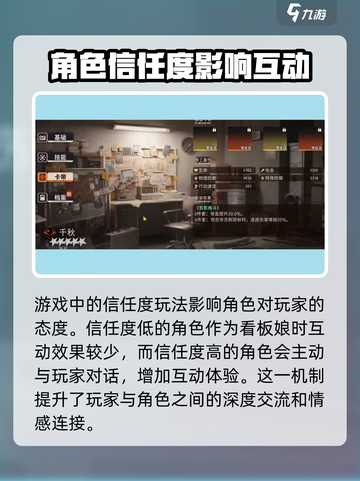 新月同行🔥角色信赖度面板大揭秘！快速提升战力💡截图4