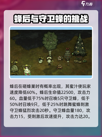 饥荒新家园蜂后怎么打介绍截图2