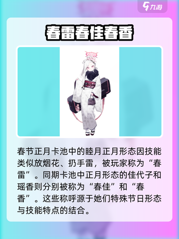 蔚蓝档案春雷是谁介绍截图2