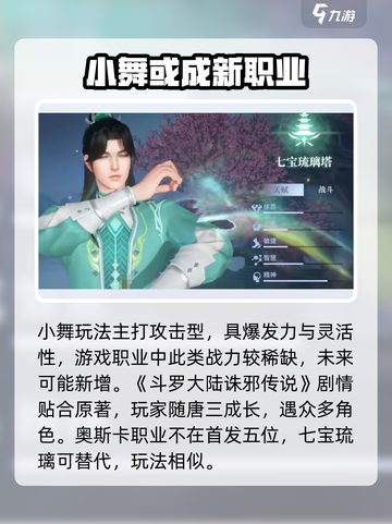 斗罗大陆诛邪传说小舞职业开放吗介绍截图3
