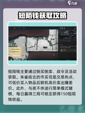 燕云十六声🔥短陌钱获取全攻略💰新手必看！截图4