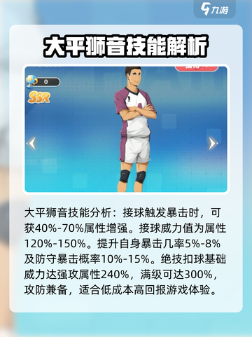 排球少年手游大平狮音怎么样介绍截图3