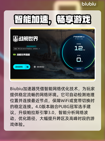 🎮战舰世界闪退修复秘籍！🚀加速器推荐来啦~💥截图4