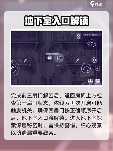 阿瑞斯病毒2🔥五扇门解密攻略💎轻松打开全通关！截图4