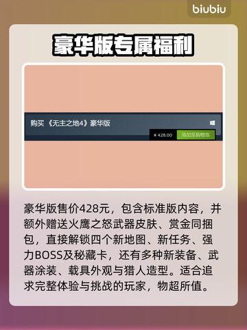 《无主之地4买哪个版本？🔥》💥🎮截图3