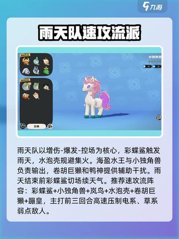 洛克王国世界雨天队种族值介绍介绍截图4
